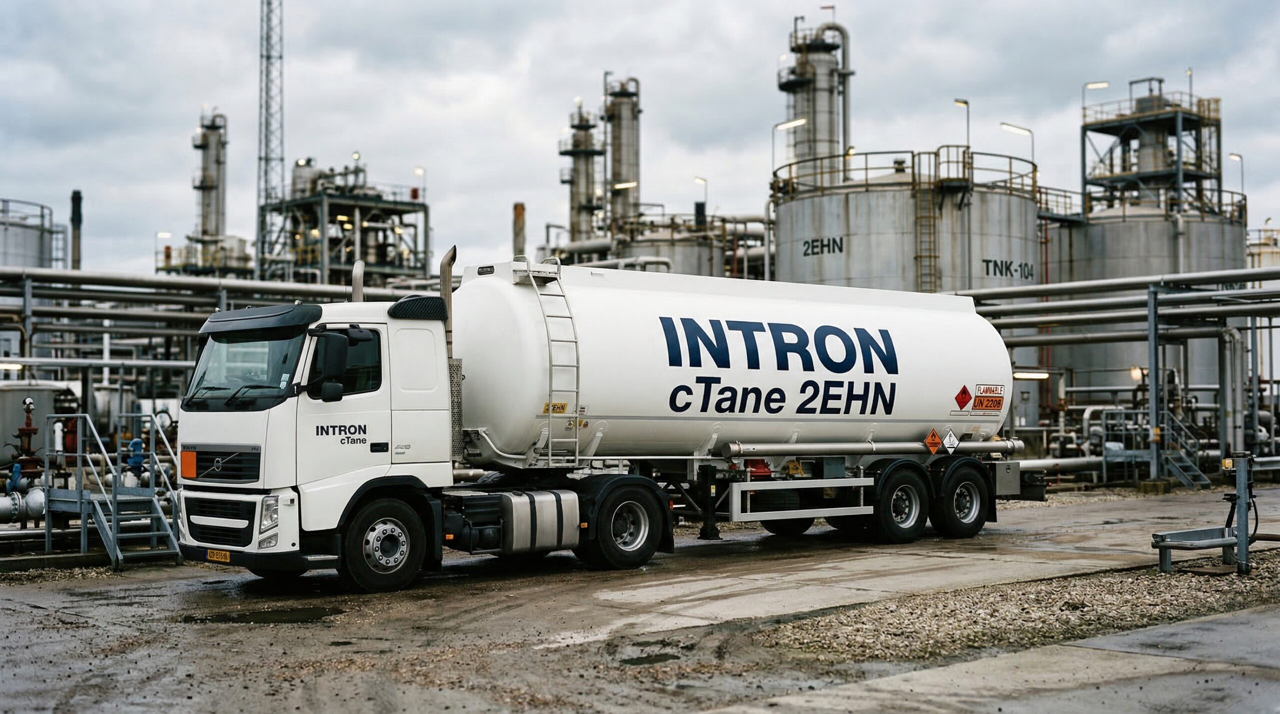 Cetane improver INTRON cTane 2EHN at loading for bulk shipment